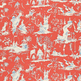 Schumacher Starry Night Mandarin Fabric