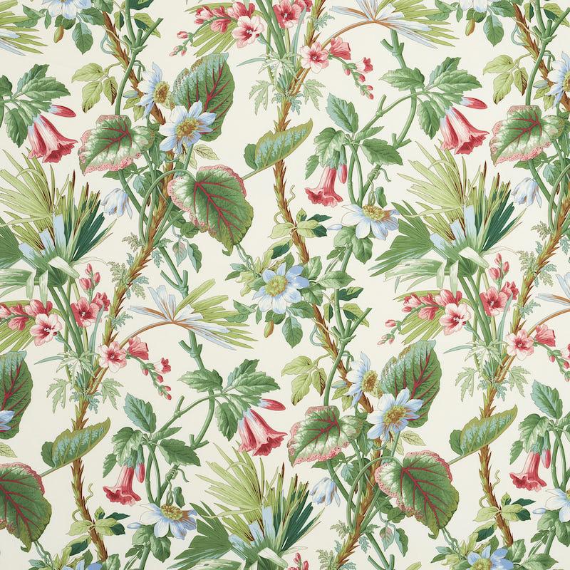 Schumacher Palmetto Garden Tropic Fabric