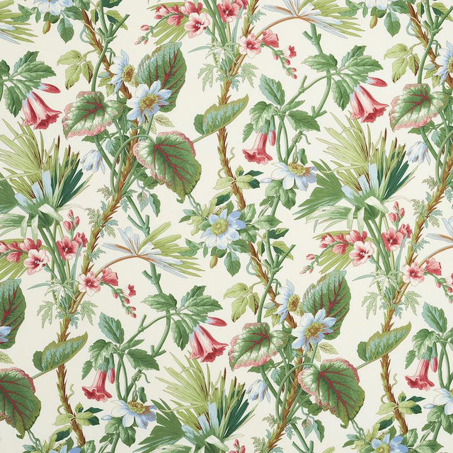 Schumacher Palmetto Garden Tropic Fabric
