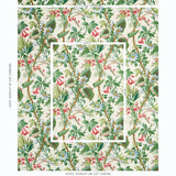 Schumacher Palmetto Garden Tropic Fabric