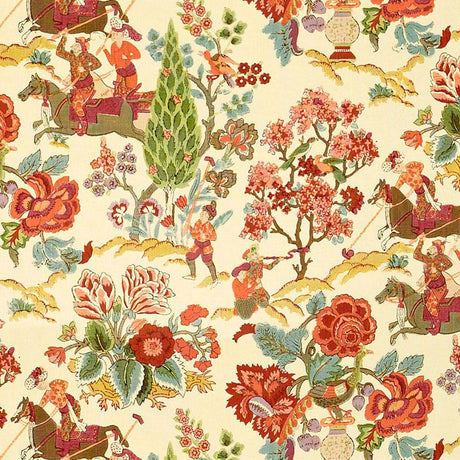 Schumacher Persian Lancers Spring Fabric
