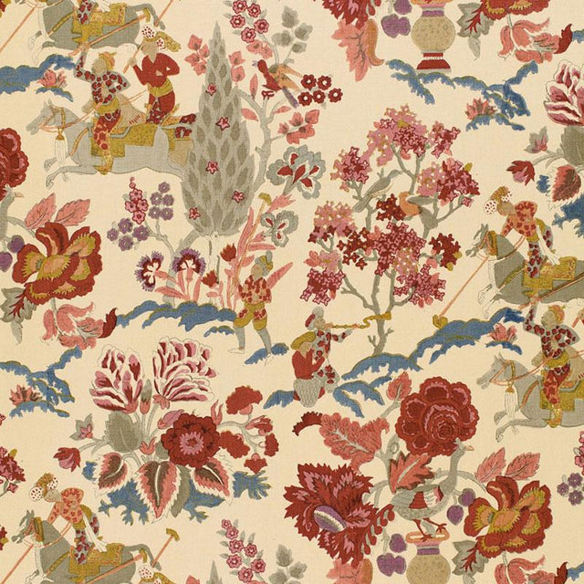 Schumacher Persian Lancers Document Fabric