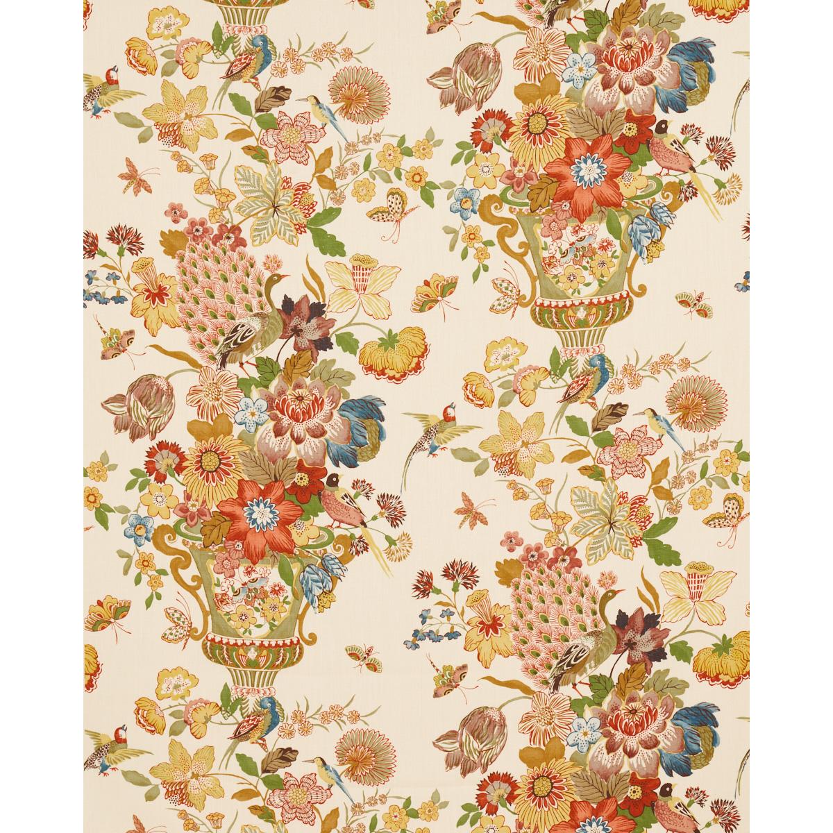 Schumacher Lansdale Bouquet Spring Fabric