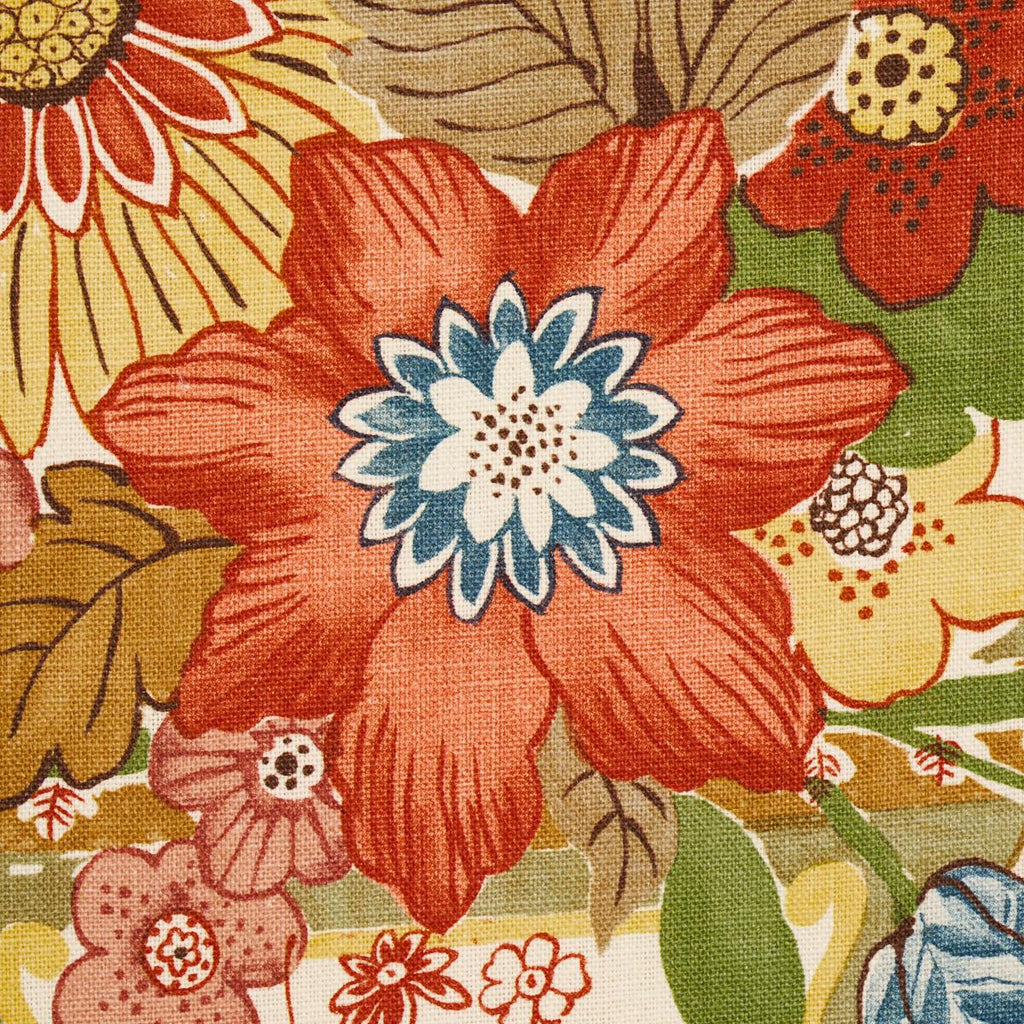 Schumacher Lansdale Bouquet Spring Fabric
