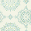 Baker Lifestyle PARVANI TEAL/LIME Wallpaper