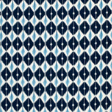 Schumacher Sarong Indigo Fabric