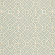 Schumacher Luan Fretwork Sky Fabric