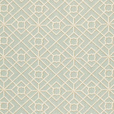 Schumacher Luan Fretwork Sky Fabric