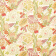 Schumacher Zanzibar Linen Print Melon Fabric