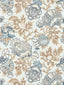 Scalamandre Canterbury Linen Print Sky Fabric