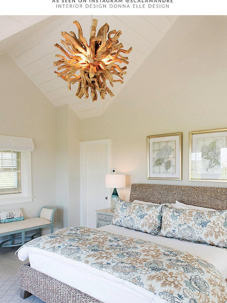 Scalamandre Canterbury Linen Print Sky Fabric