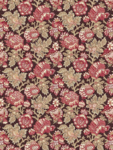 Scalamandre Canterbury Linen Print Mulberry Fabric