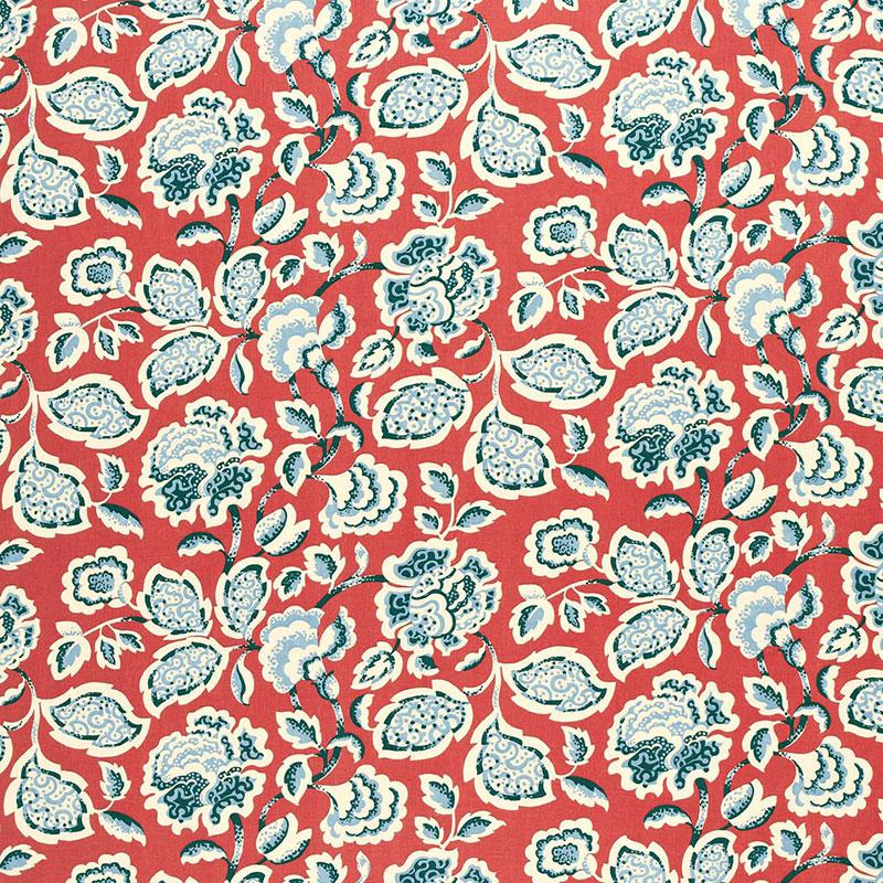 Schumacher Deco Flower Berry Fabric