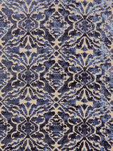 Scalamandre Palazzo Velvet Indigo Fabric