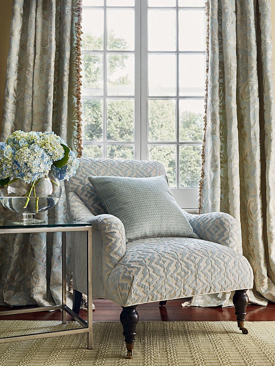 Scalamandre Echo Velvet Cloud Fabric