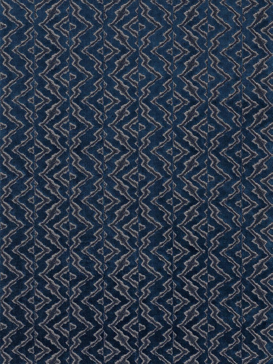 Scalamandre Echo Velvet Midnight Sky Fabric