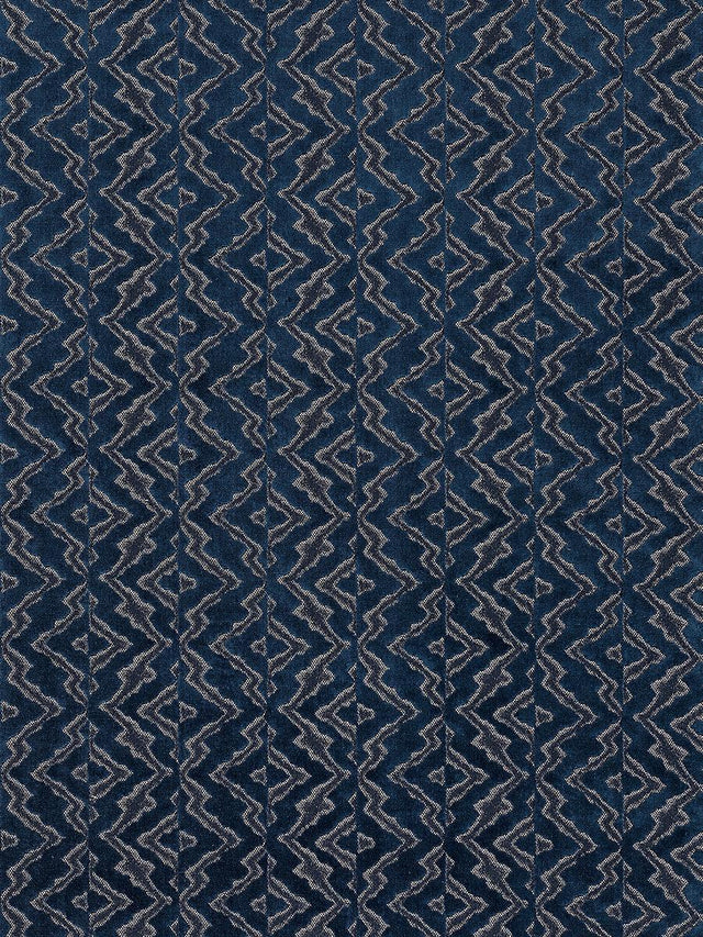 Scalamandre Echo Velvet Midnight Sky Fabric