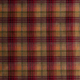Mulberry VELVET ANCIENT TARTAN PLUM Fabric
