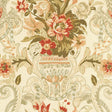 Schumacher Aylesbury Vase Coral Fabric
