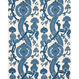 Schumacher Shalkar Indigo Fabric
