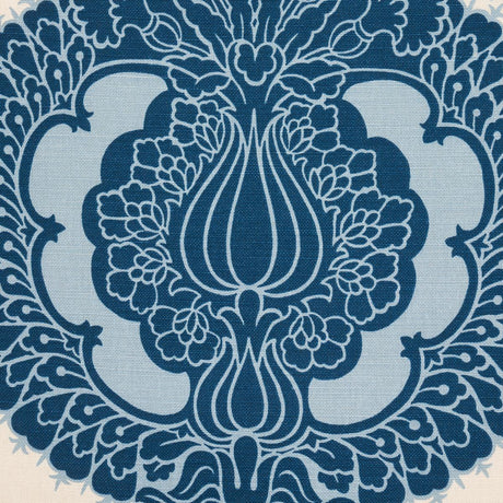 Schumacher Shalkar Indigo Fabric