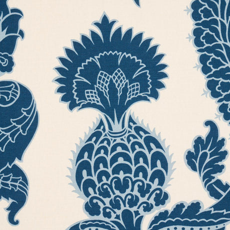 Schumacher Shalkar Indigo Fabric