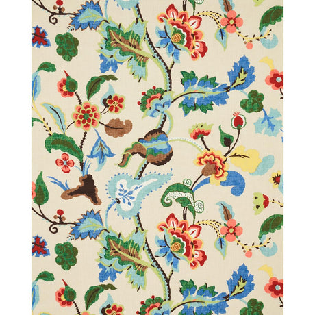 Schumacher Khantau Tree Cream Fabric