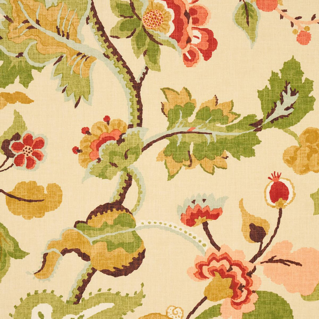 Schumacher Khantau Tree Honey Fabric