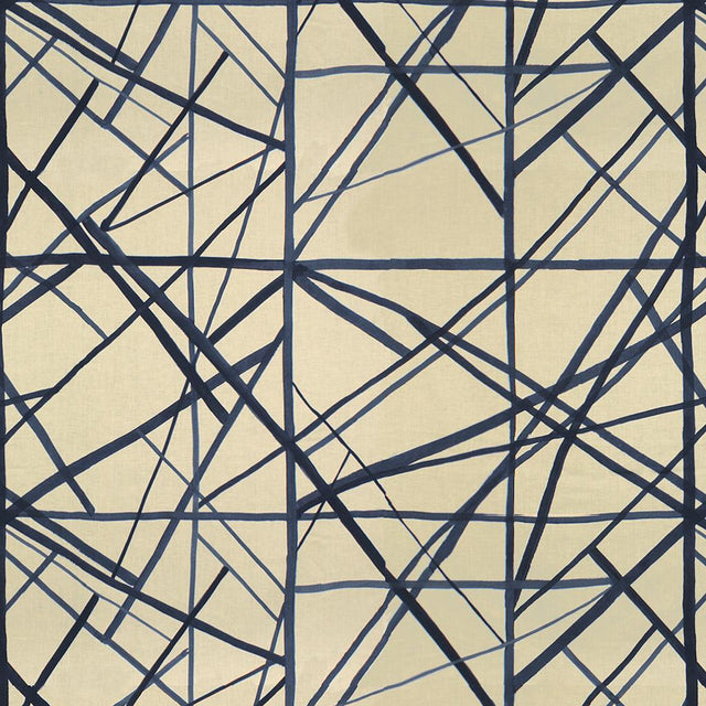 Lee Jofa CHANNELS PERIWINKLE/OAT Fabric