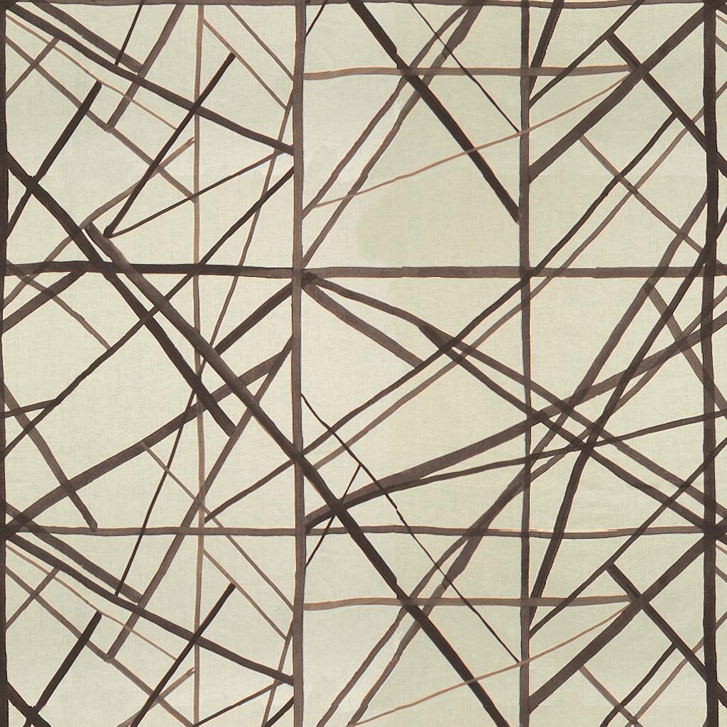 Lee Jofa CHANNELS TAUPE/IVORY Fabric