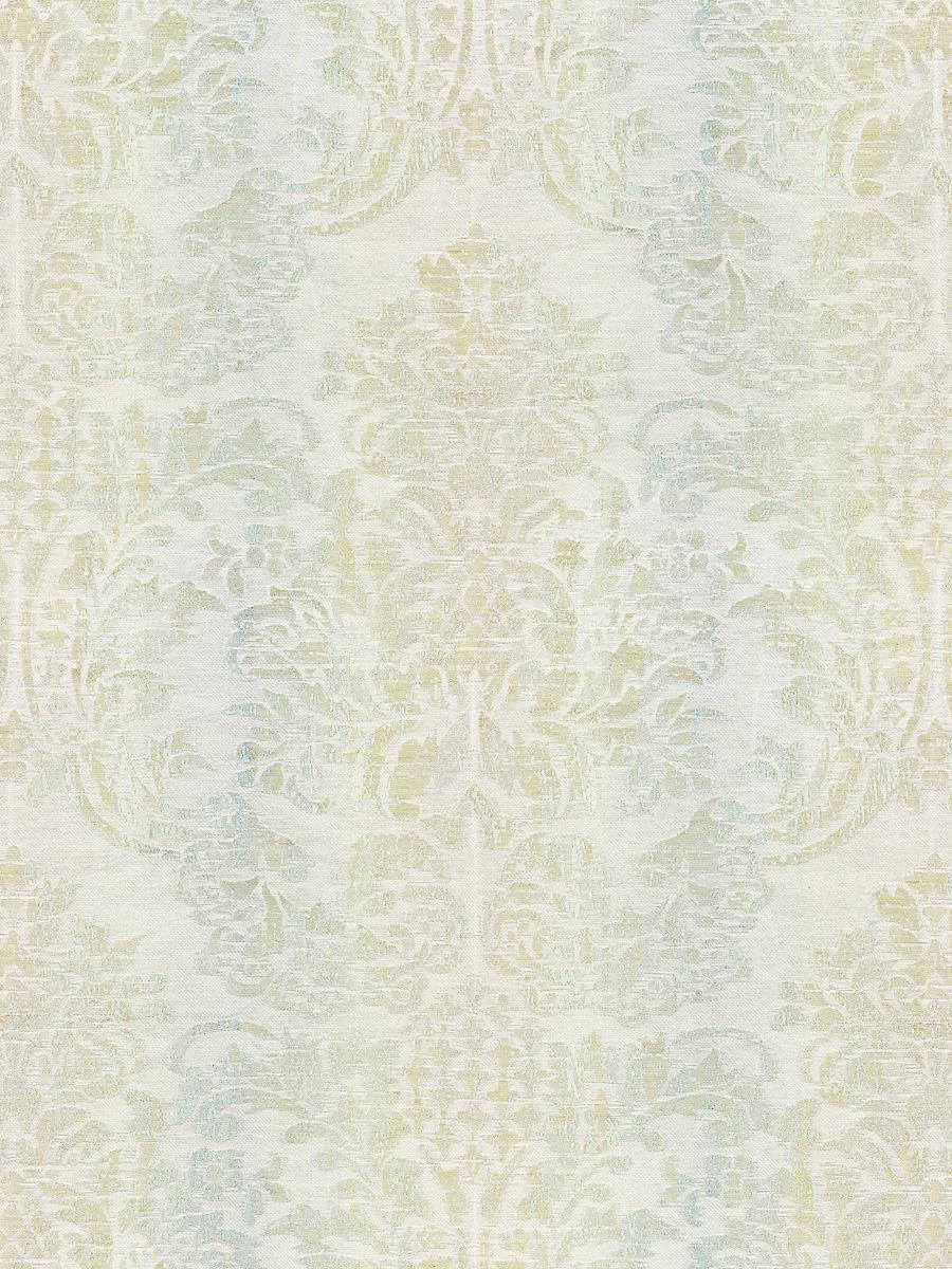 Scalamandre Sorrento Linen Damask Mineral Fabric