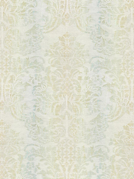 Scalamandre Sorrento Linen Damask Mineral Fabric
