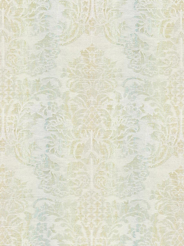 Scalamandre Sorrento Linen Damask Mineral Fabric