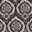 Schumacher Abaza Resist Charcoal Fabric