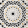 Schumacher Nasrid Palace Mosaic Mica Wallpaper