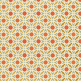 Schumacher Serallo Mosaic Persimmon Wallpaper