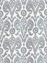 Scalamandre Bukhara Silk Ikat Indigo Fabric