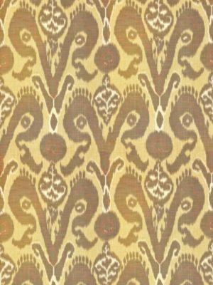 Scalamandre Bukhara Silk Ikat Spice Fabric