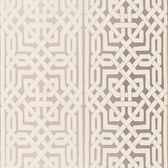 Schumacher Malaga Silver Wallpaper