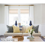 Schumacher Bleecker Twilight Fabric