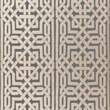 Schumacher Malaga Graphite Wallpaper