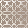 Schumacher Cordoba Taupe / Silver Wallpaper