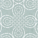 Schumacher Trellis Knot Cirrus Fabric