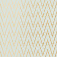 Schumacher Kasari Ikat Aquamarine Wallpaper