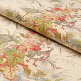 Schumacher Quail Meadow Winter Fabric