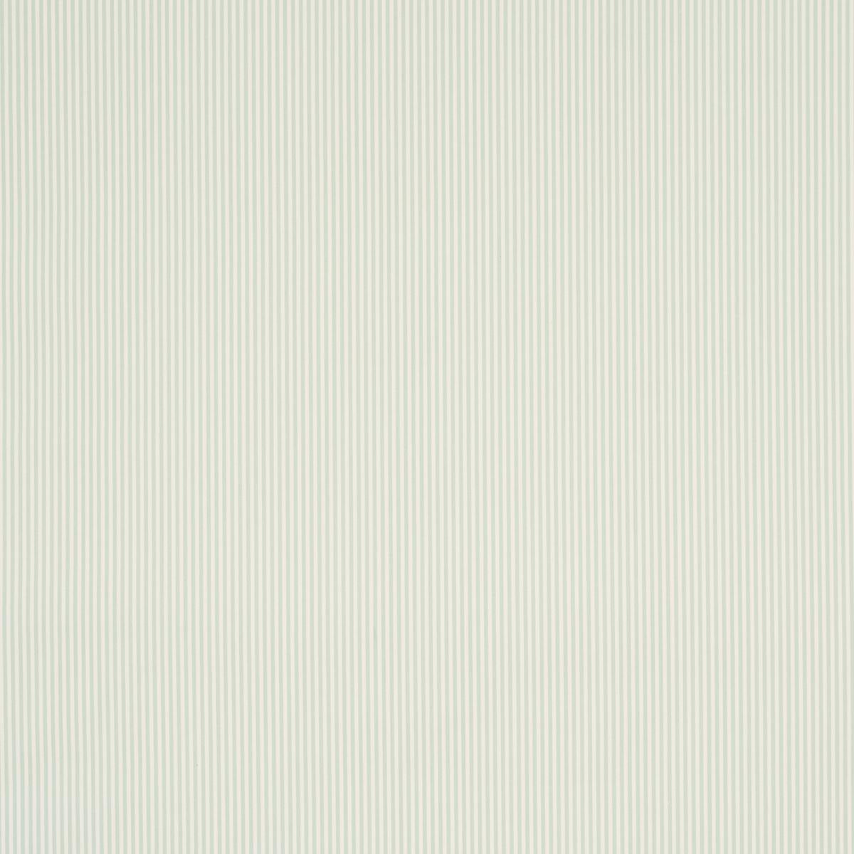 Schumacher Newport Poplin Stripe Aqua Fabric