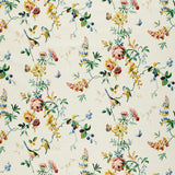 Schumacher Chickadee Floral Primary Fabric
