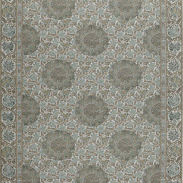 Schumacher Kaya Medallion Mineral Fabric