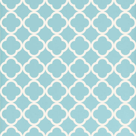 Schumacher Morocco Azure Wallpaper