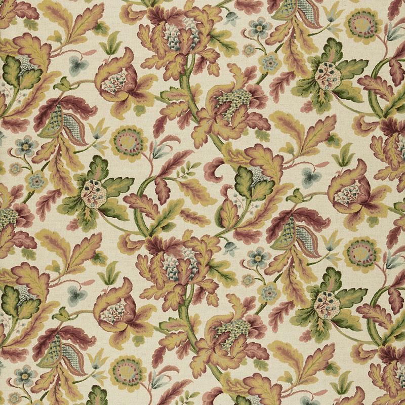 Schumacher Shelton Tree Spice Fabric